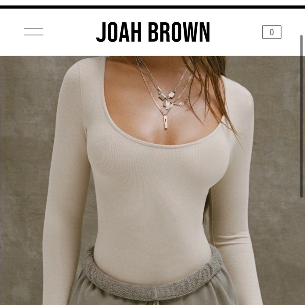 Joah Brown scoop long sleeve xs/s